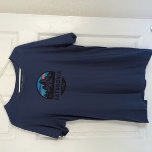 Patagonia, mens, large, 100% organic cotton, short sleeve tee shirt